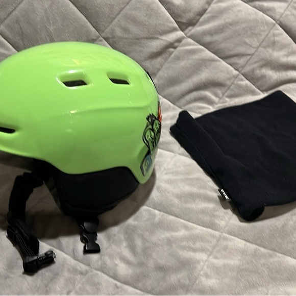 Smith Youth Ski Helmet, lime green - Picture 5 of 9